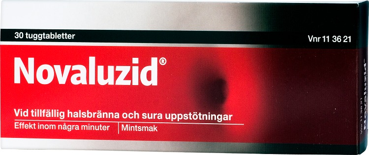 Novaluzid Tuggtabletter 30 st