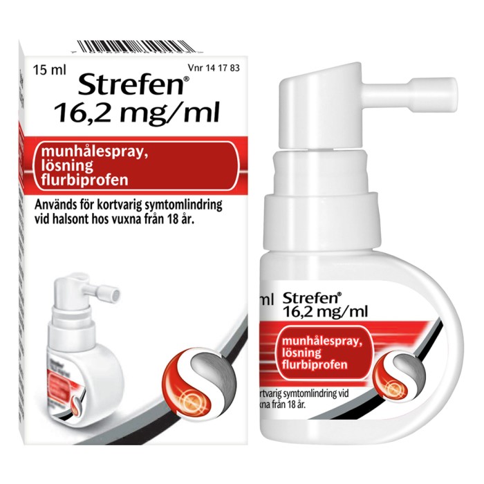 Strefen Munhålespray 16,2 mg/ml 1x1 st