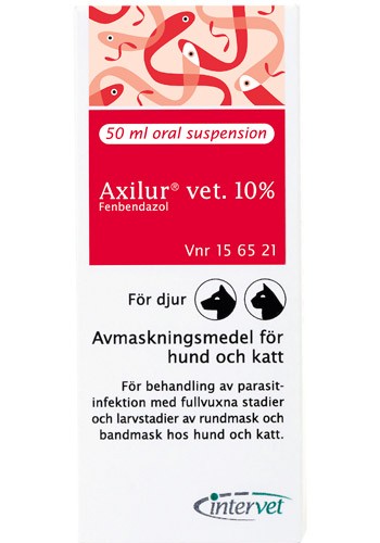 Axilur Vet. 10% oral suspension, 50 ml