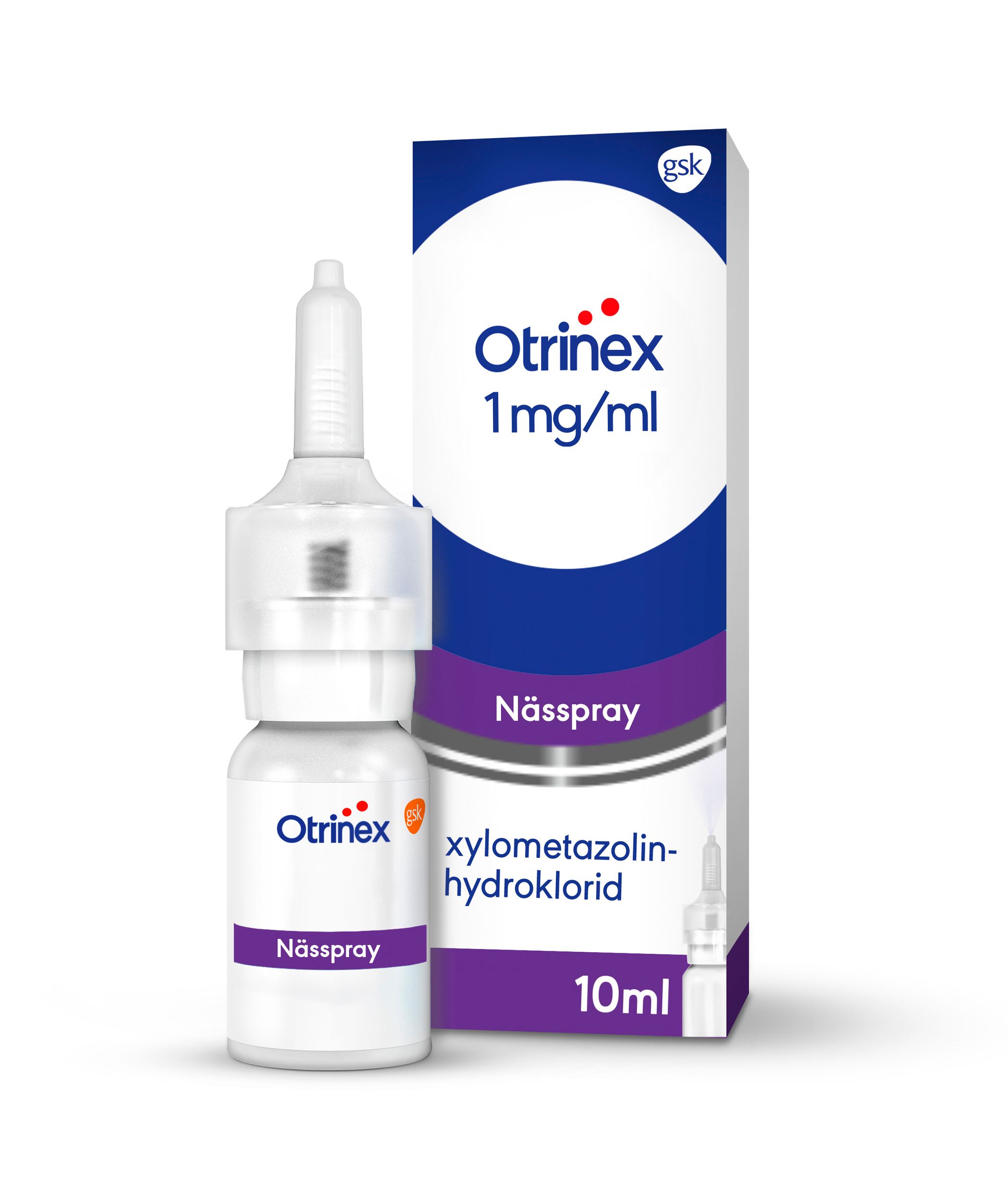 Otrinex 1mg/ml nässpray 10 ml