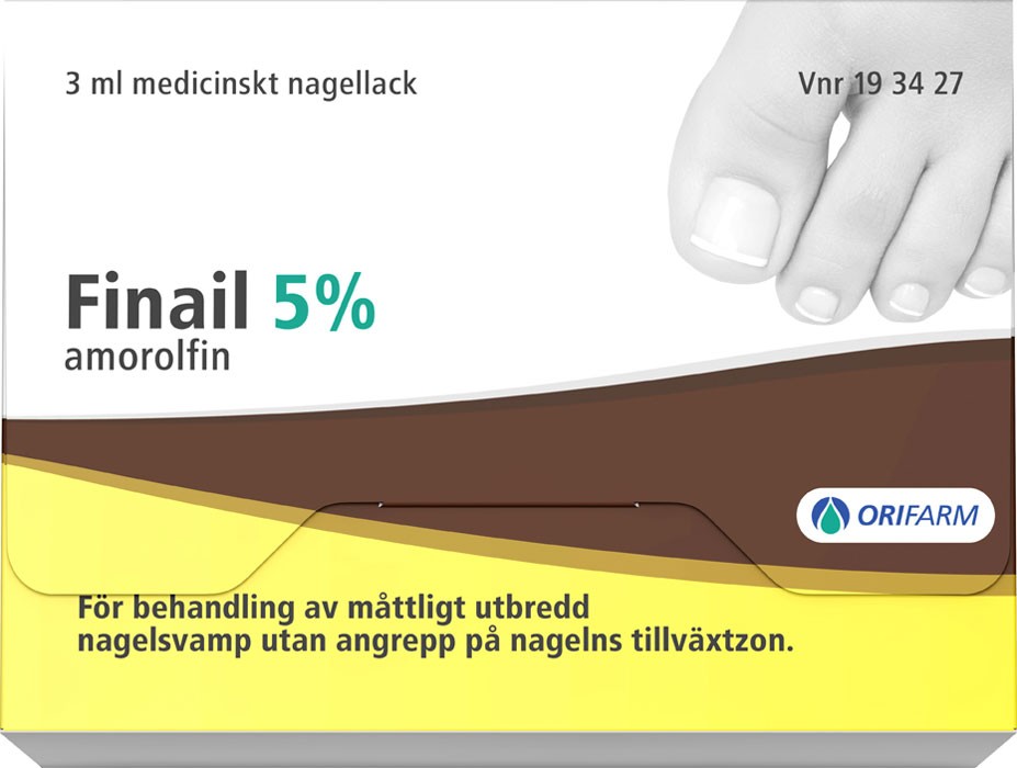 Finail 5% medicinskt nagellack, 3 ml
