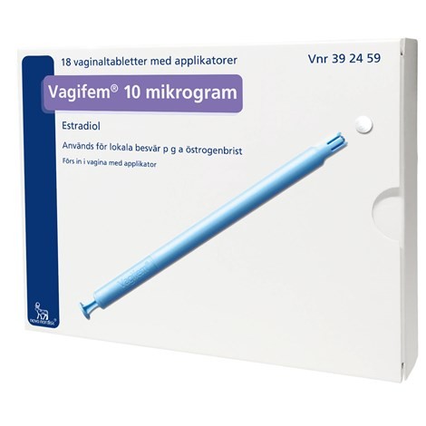 Vagifem Vaginaltablett 10 mikrogram 18 st