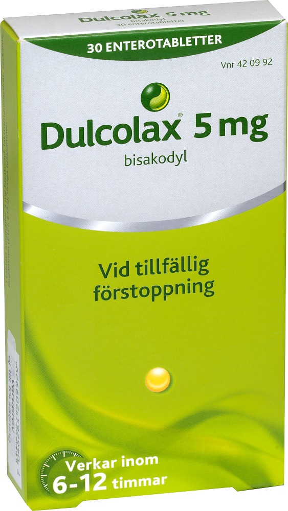 Dulcolax enterotablett 5mg, 30st