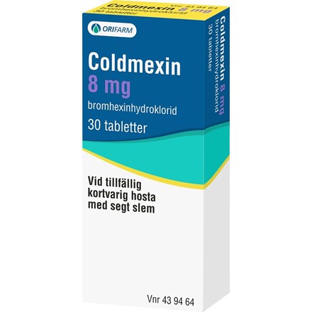 Coldmexin 8 mg 30 st