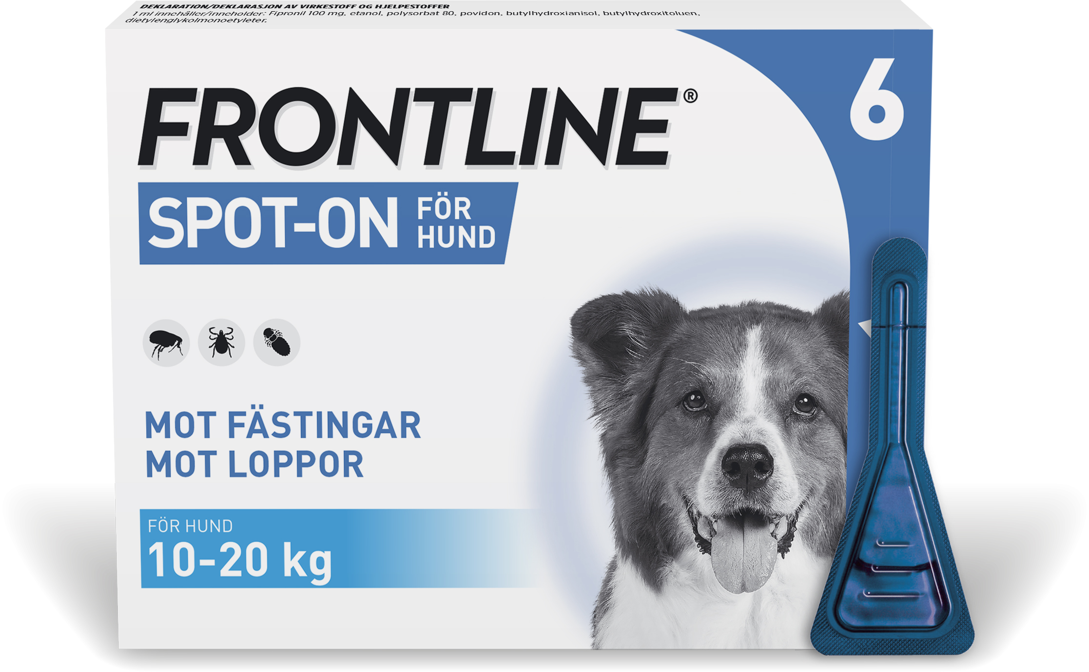 Frontline Vet 100mg/ml Spot-On 6 x 1,34 ml