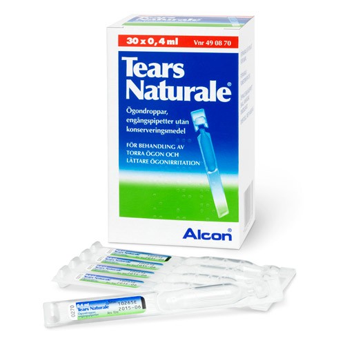 Tears Naturale lösning i endosbehållare 3 mg/ml + 1 mg/ml, 30st