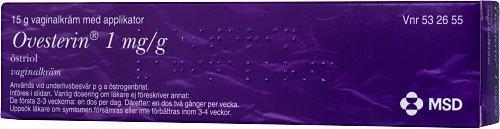 Ovesterin vaginalkräm 1 mg/g, 15 gr