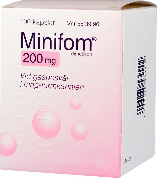 Minifom Kapslar 200 mg 100 st
