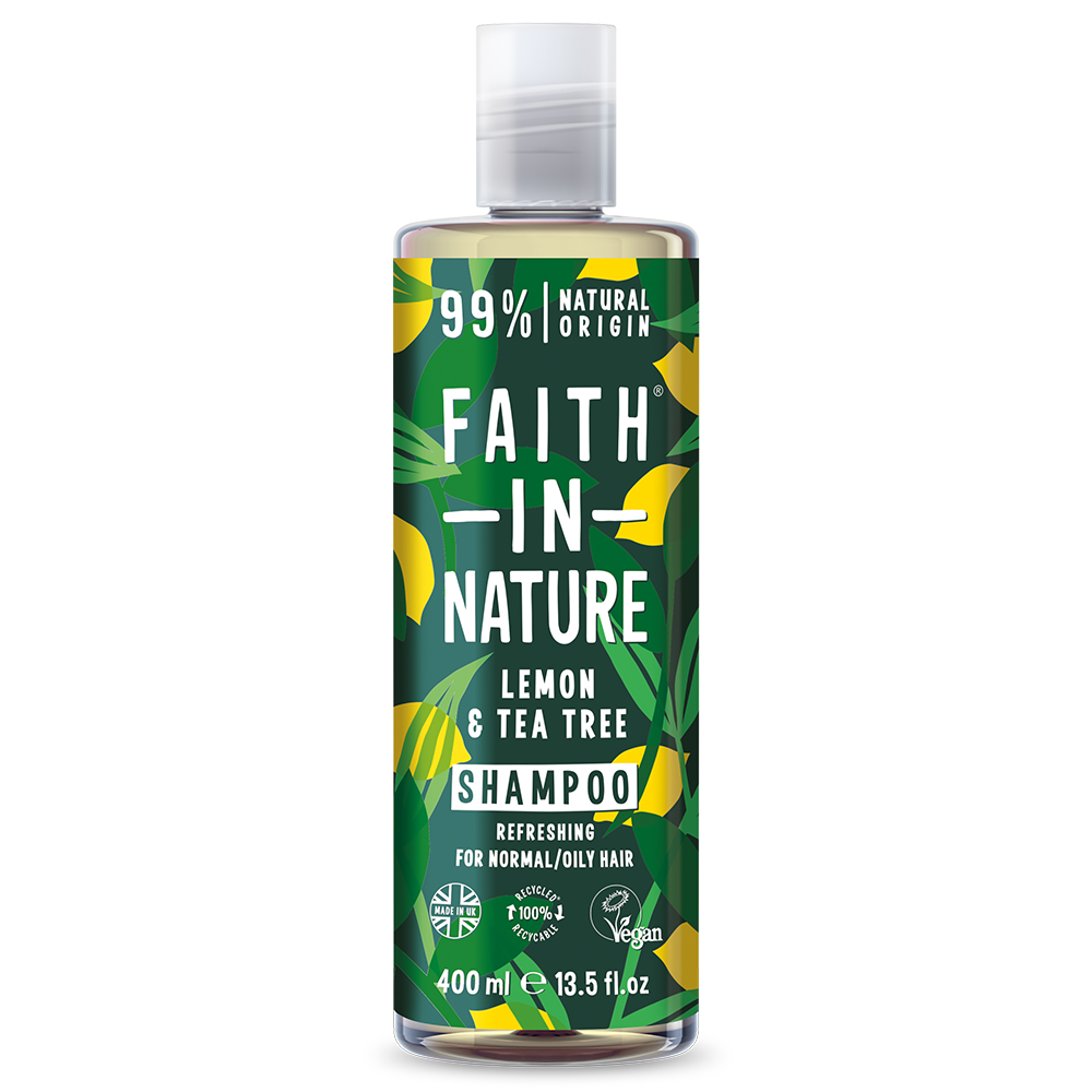 Faith In Nature Shampoo Lemon & Tea Tree 400 ml