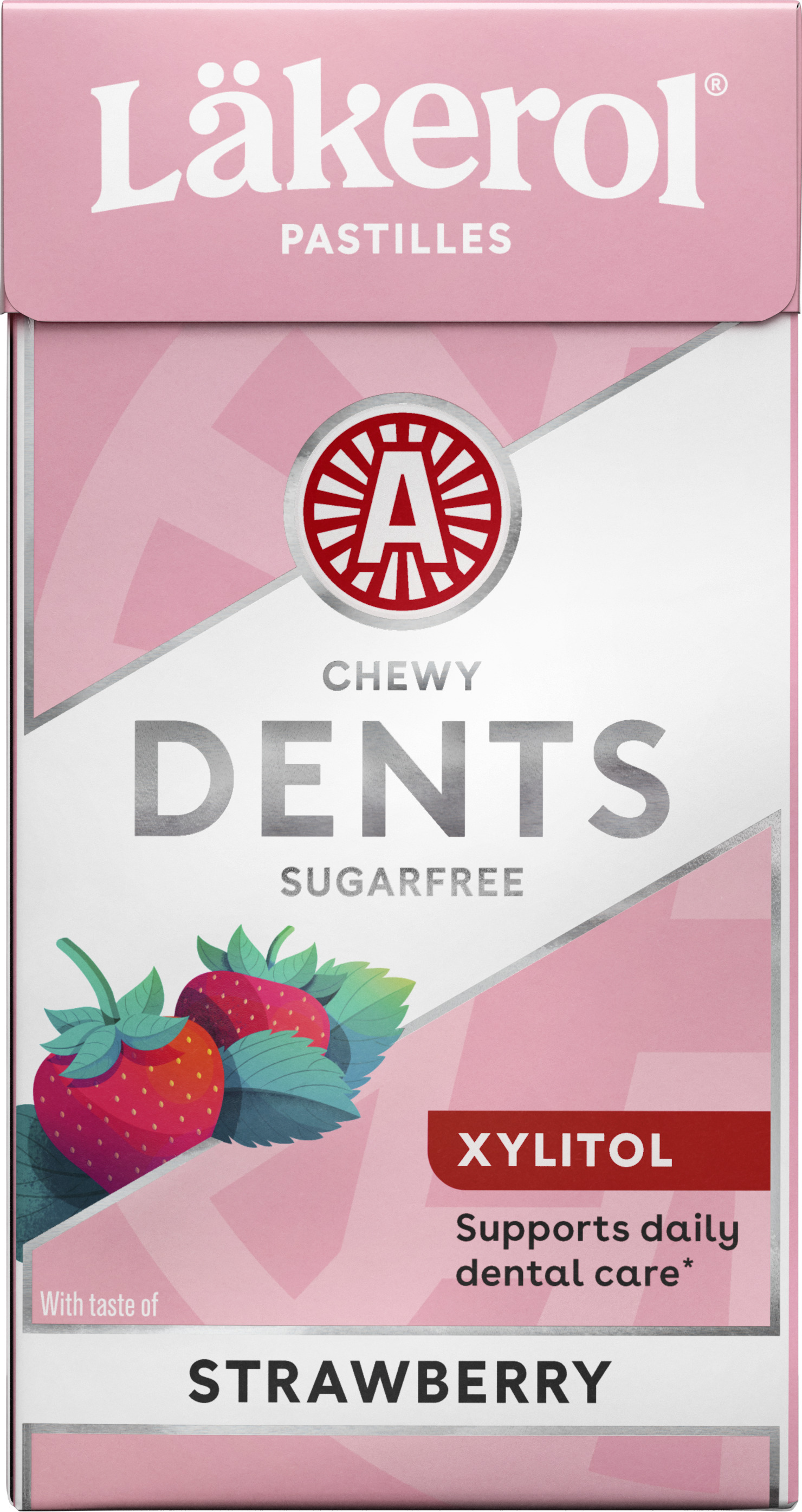Läkerol DentaFresh Strawberry 36 g