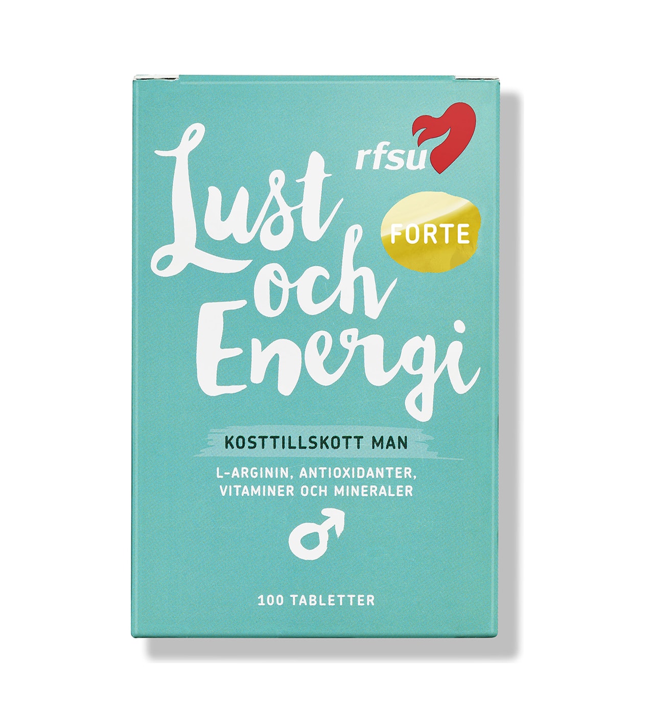 RFSU Lust & Energi Forte Man 100 tabletter
