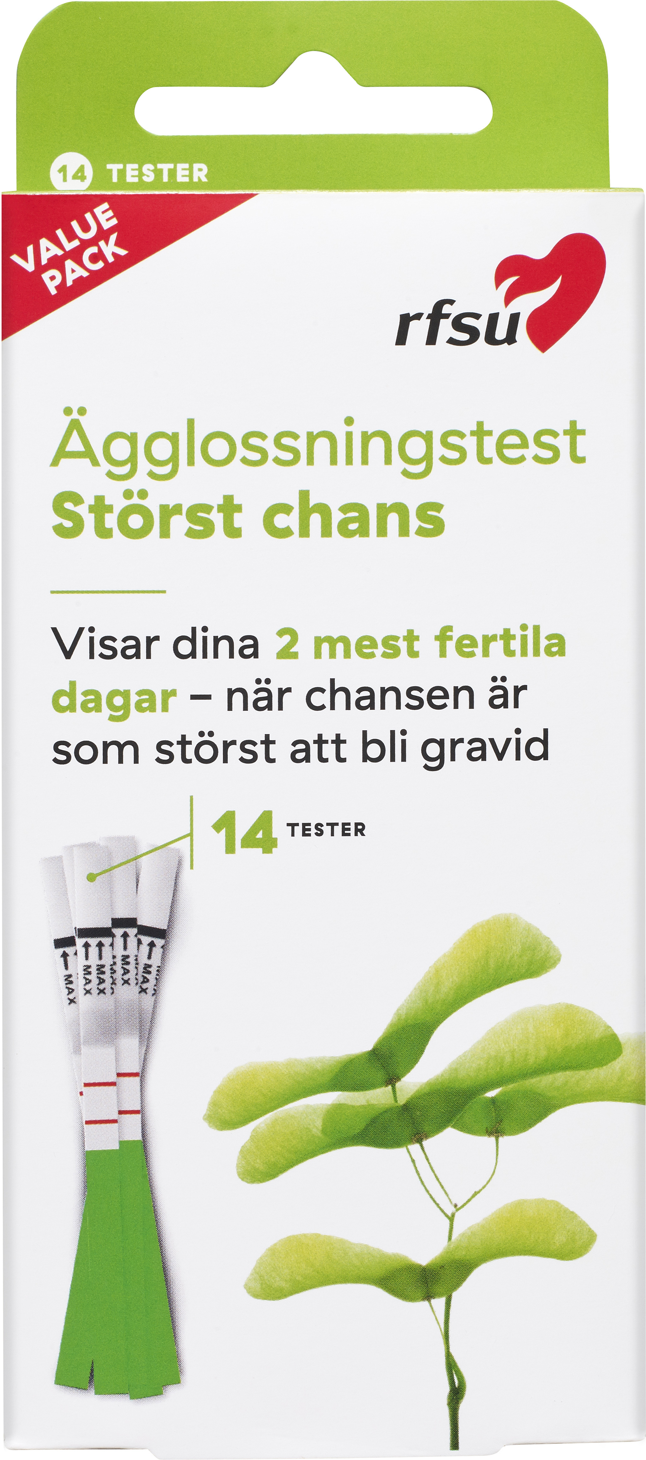 RFSU Ägglossningstest Störst Chans 14 st