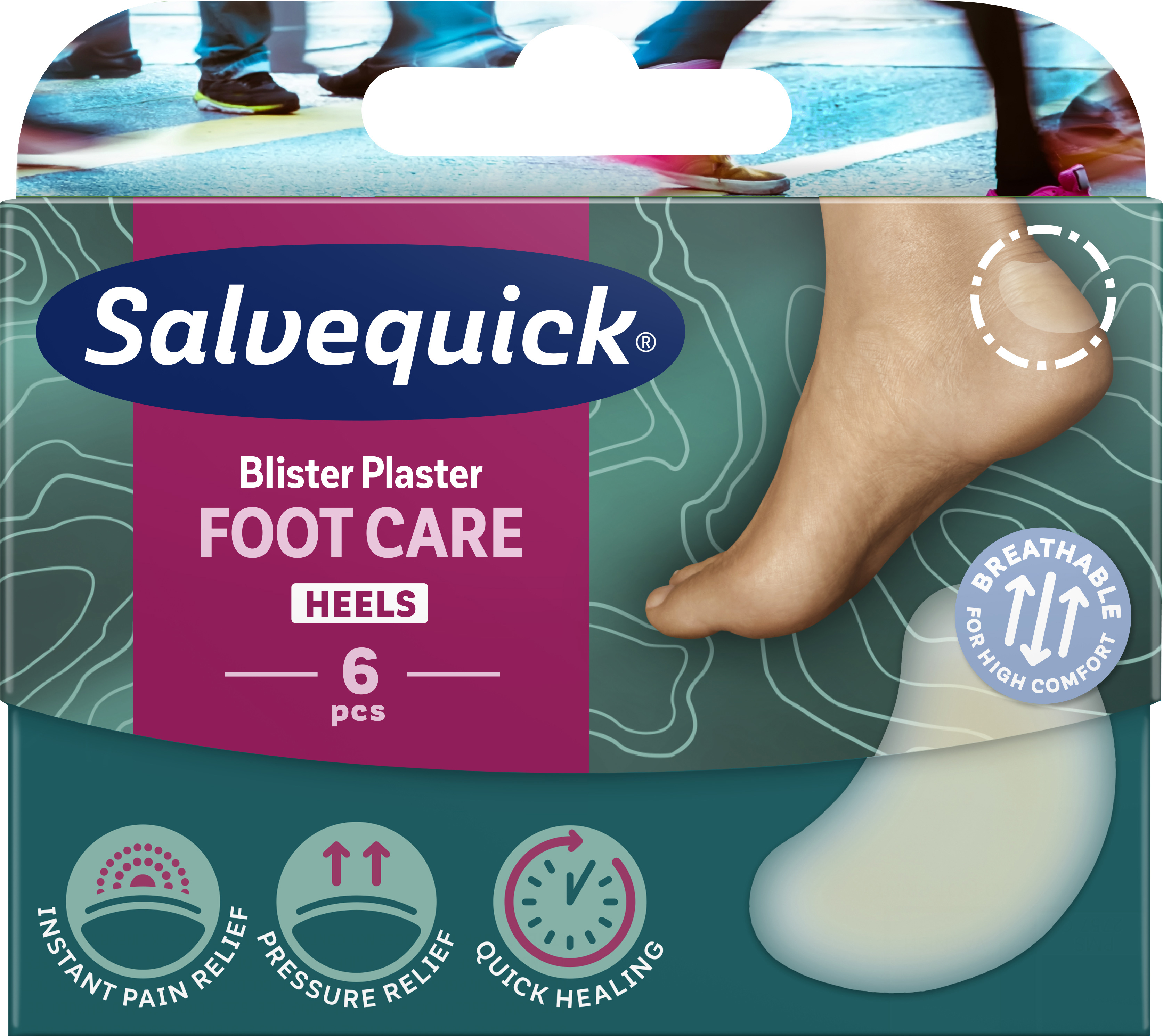Salvequick Blister medium 6 st