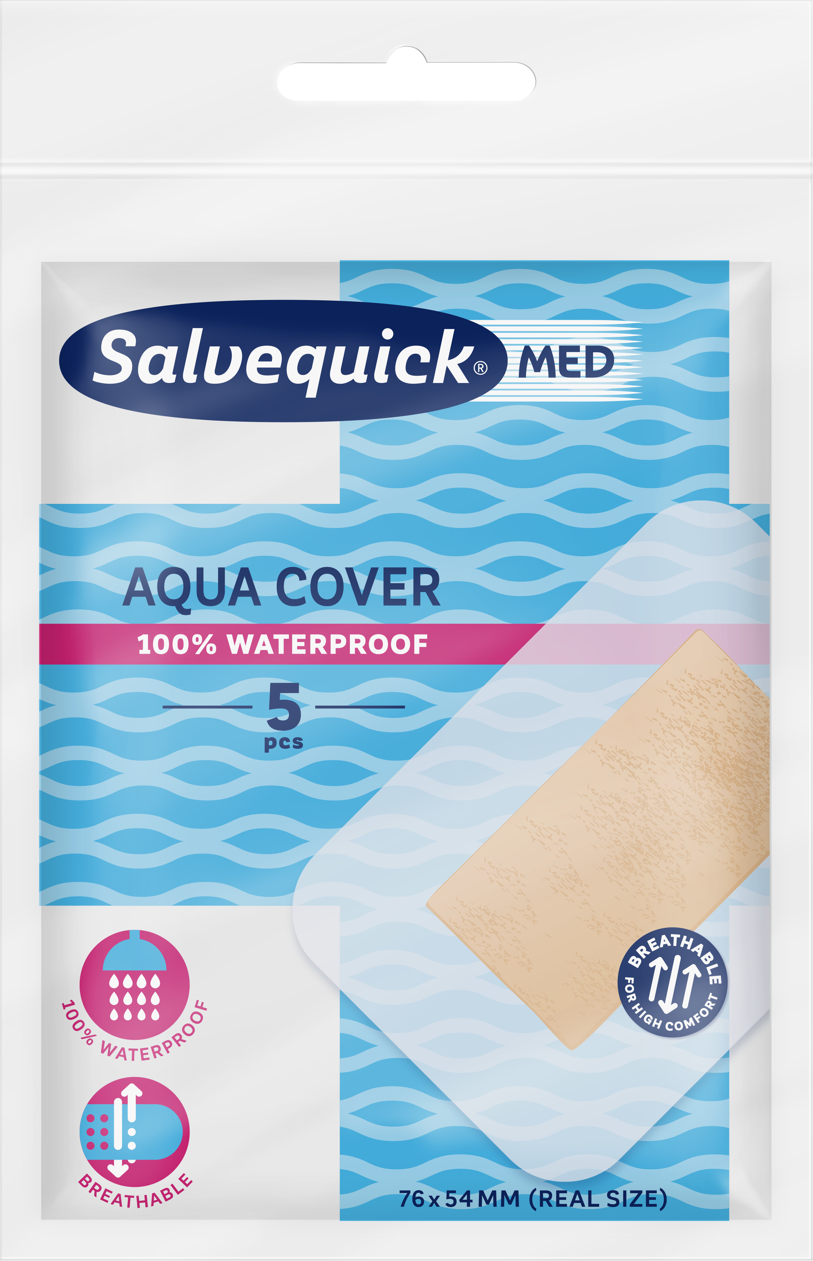 Salvemed Aqua maxi cover 5 st