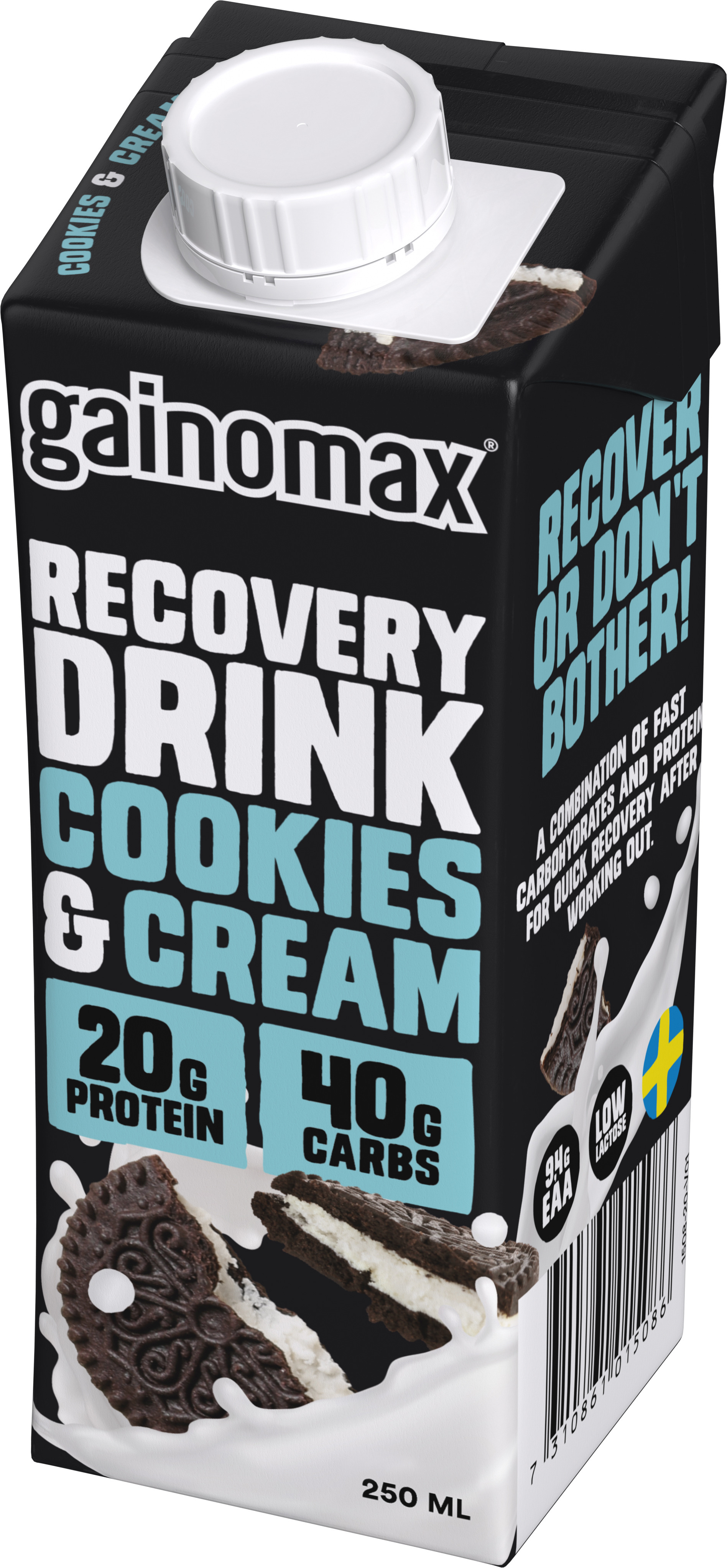 Gainomax Recovery Cookies & Cream 250 ml
