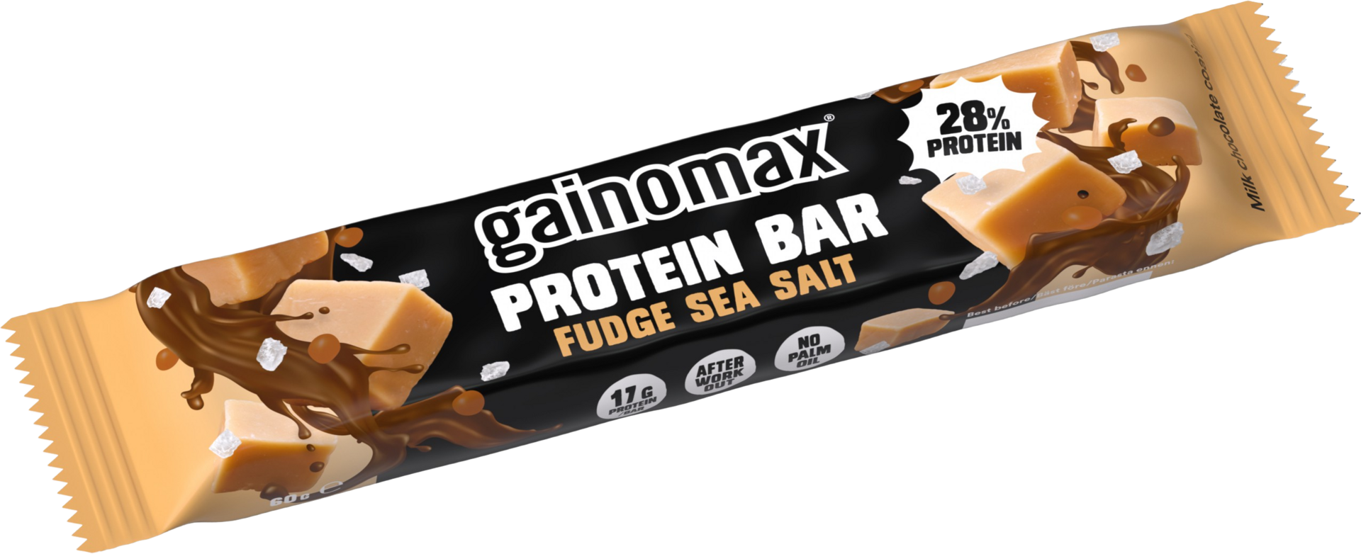 Gainomax Protein Bar Fudge Sea Salt 60g