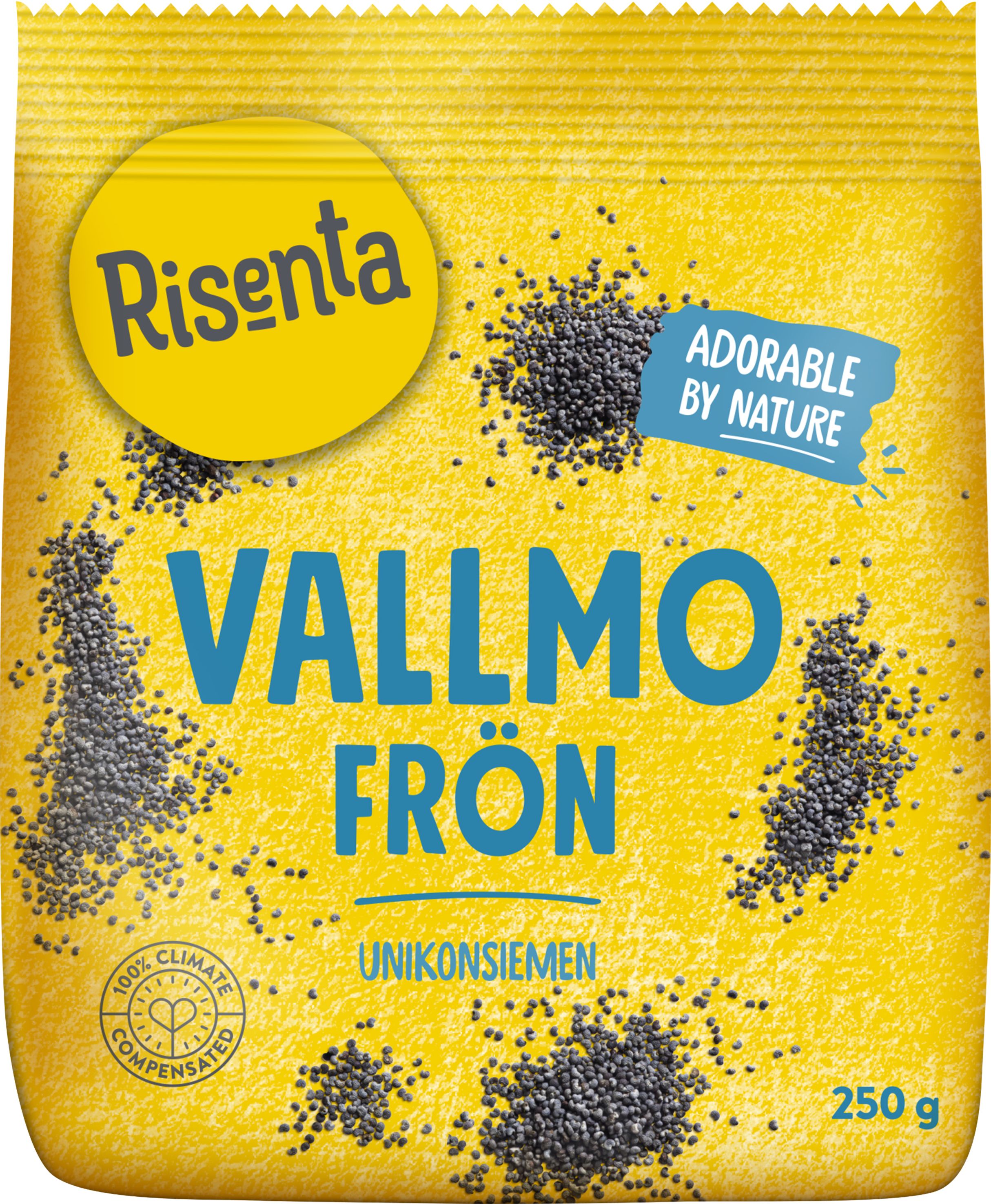 Risenta Vallmofrön 250 g