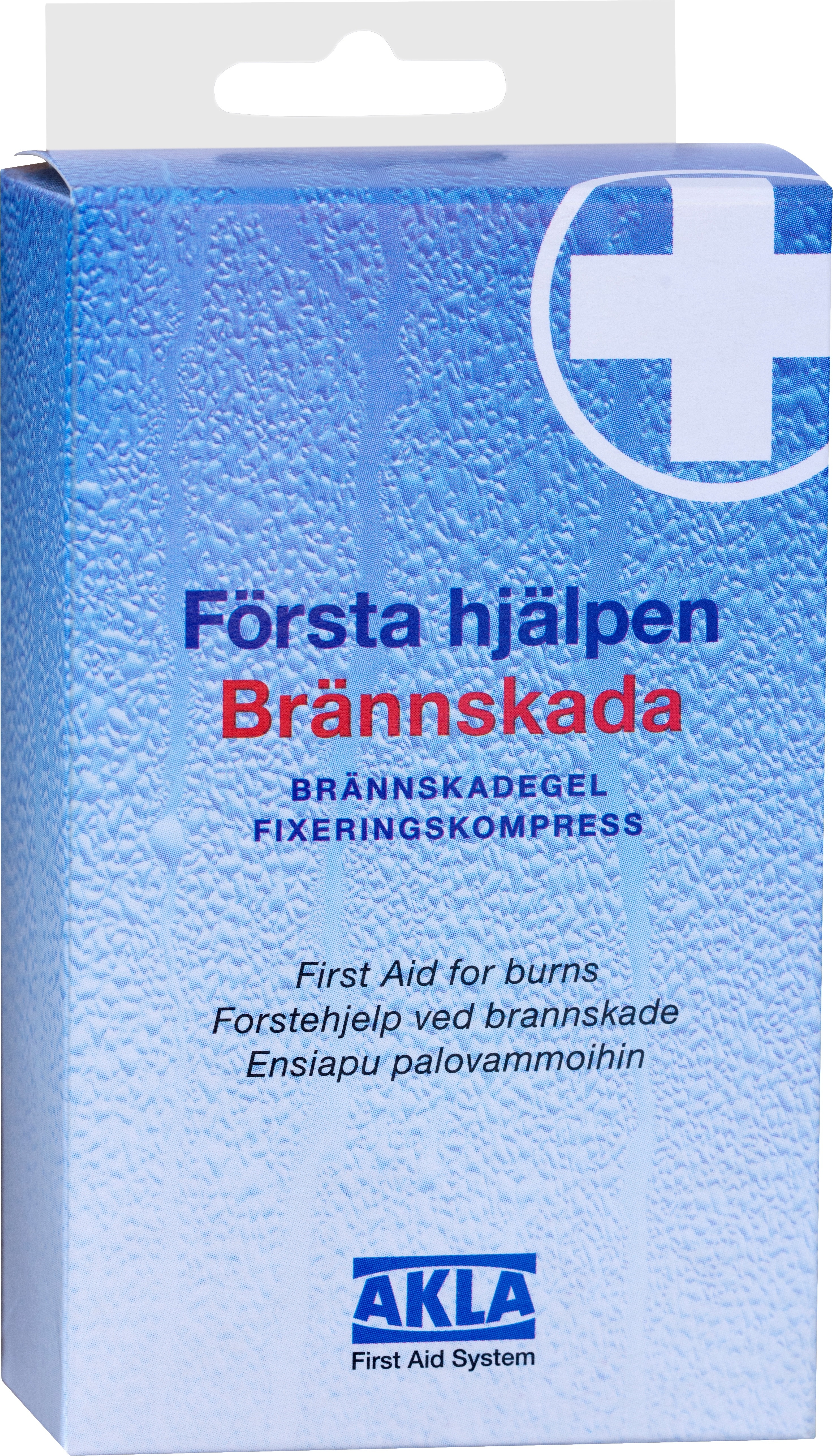 AKLA brännskadegel och fixeringskompress 1 st