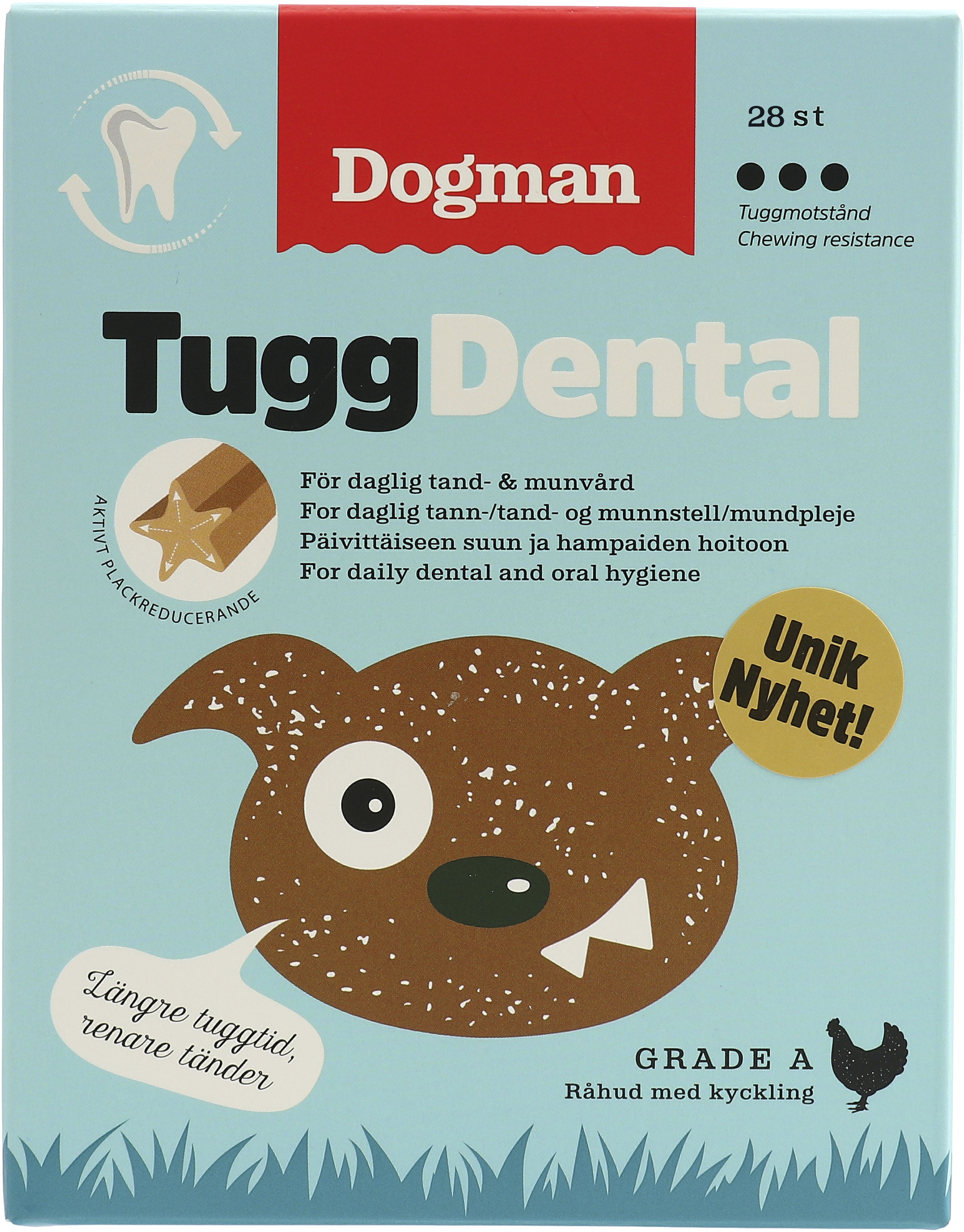 Dogman Tugg Dental Kyckling 28 st