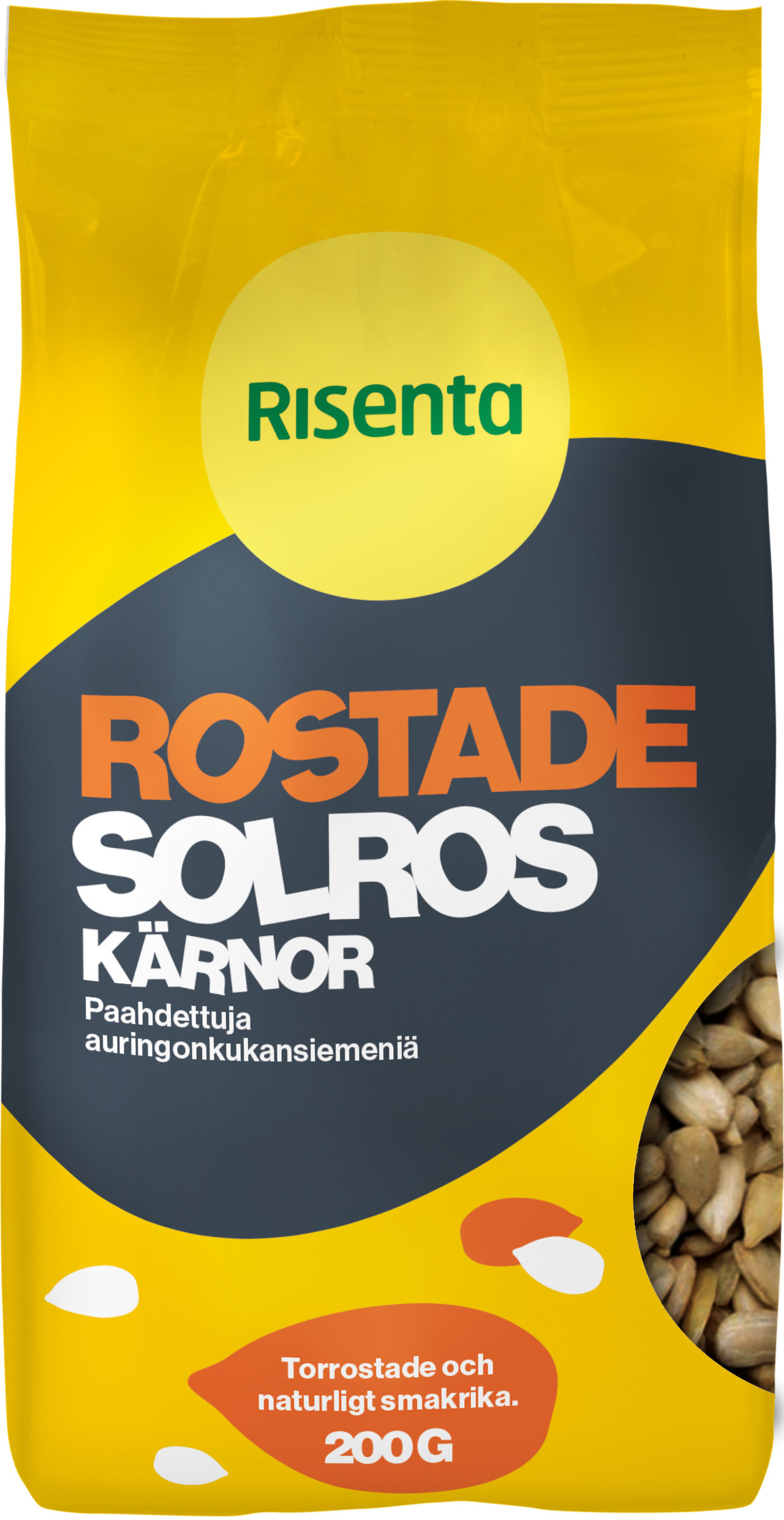 Risenta Rostade Solroskärnor 200 g