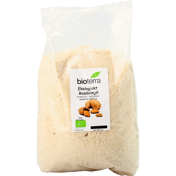 Bioterra Ekologiskt Mandelmjöl 1 kg