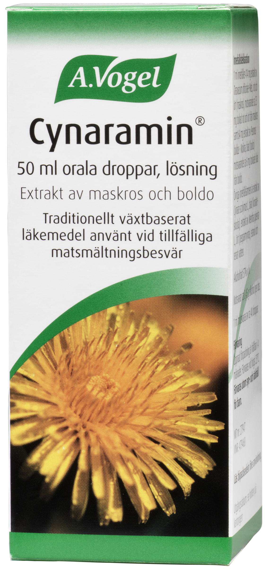 Cynaramin orala droppar 50 ml
