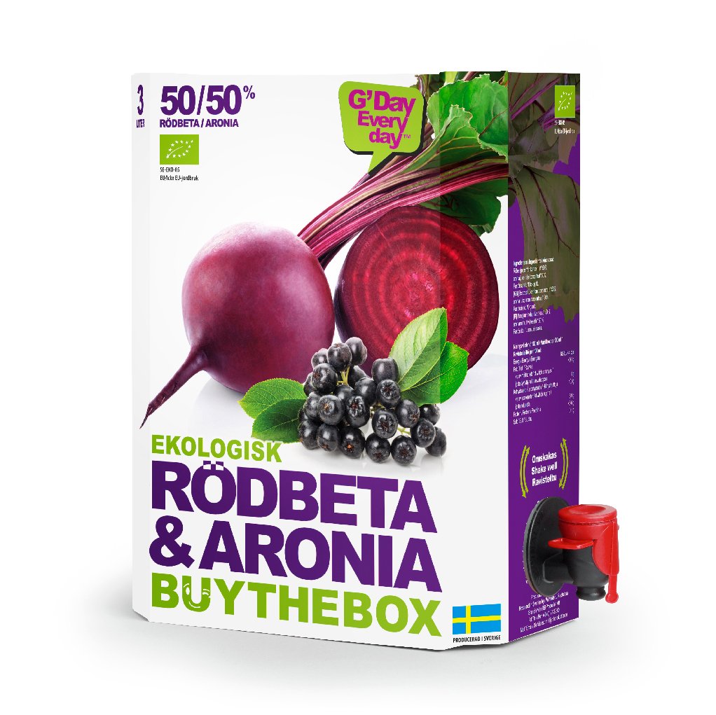 Buy The Box Rödbeta & Aronia 3 liter