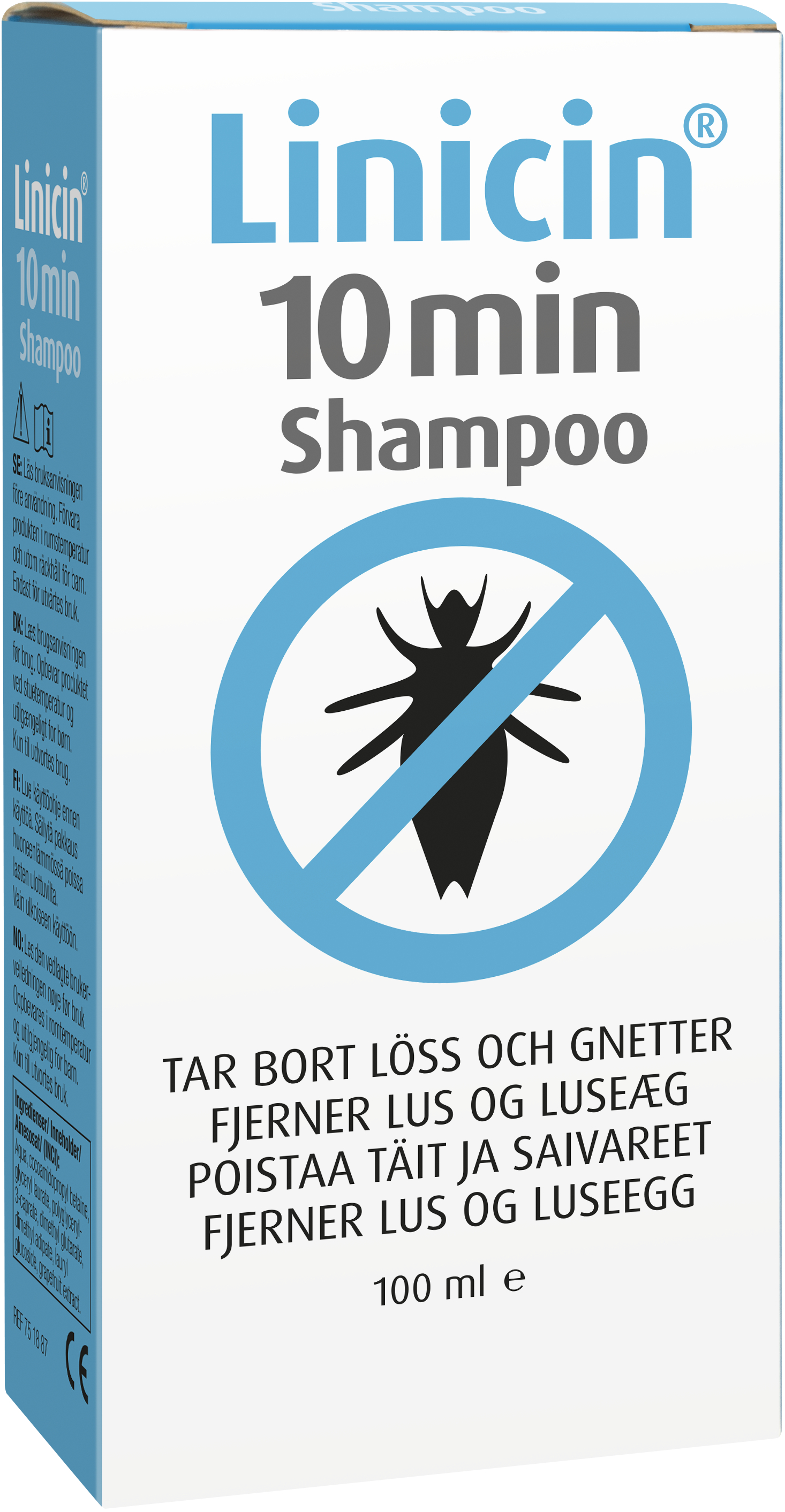 Linicin Schampo, lusmedel mot löss och gnetter 100 ml