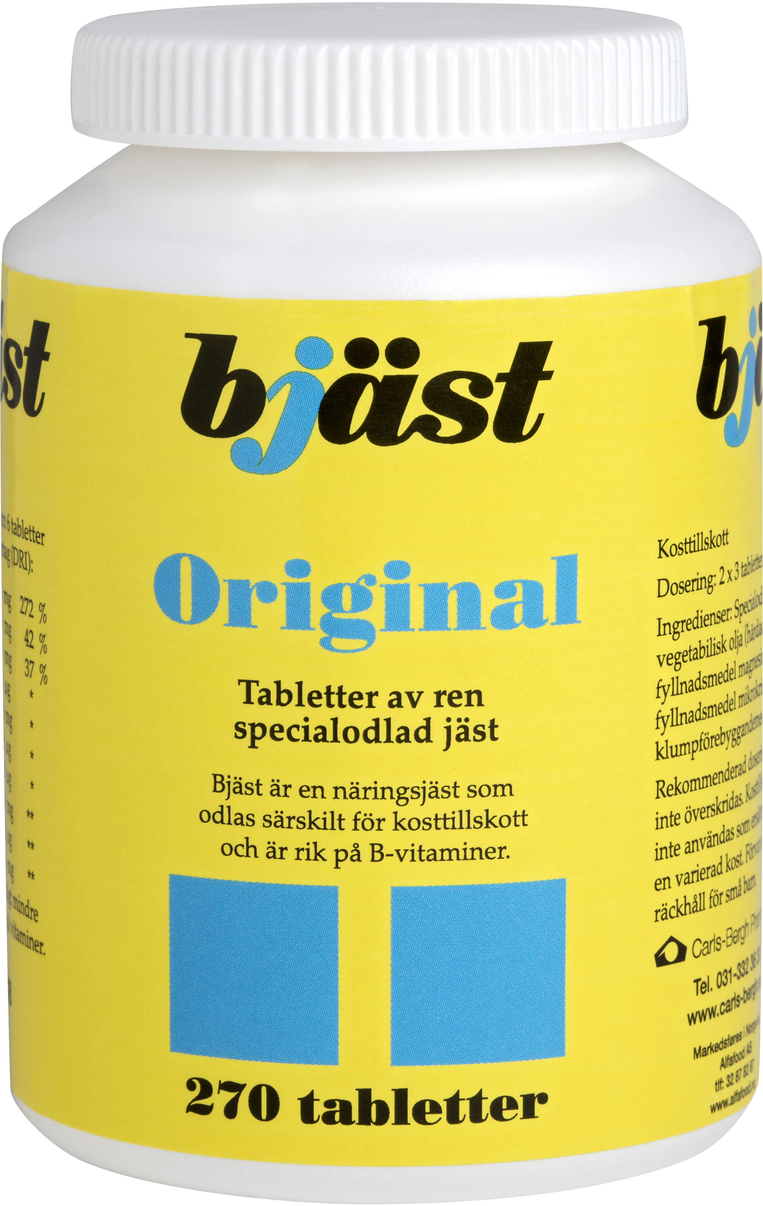 Bjäst Original Tabletter 270 st