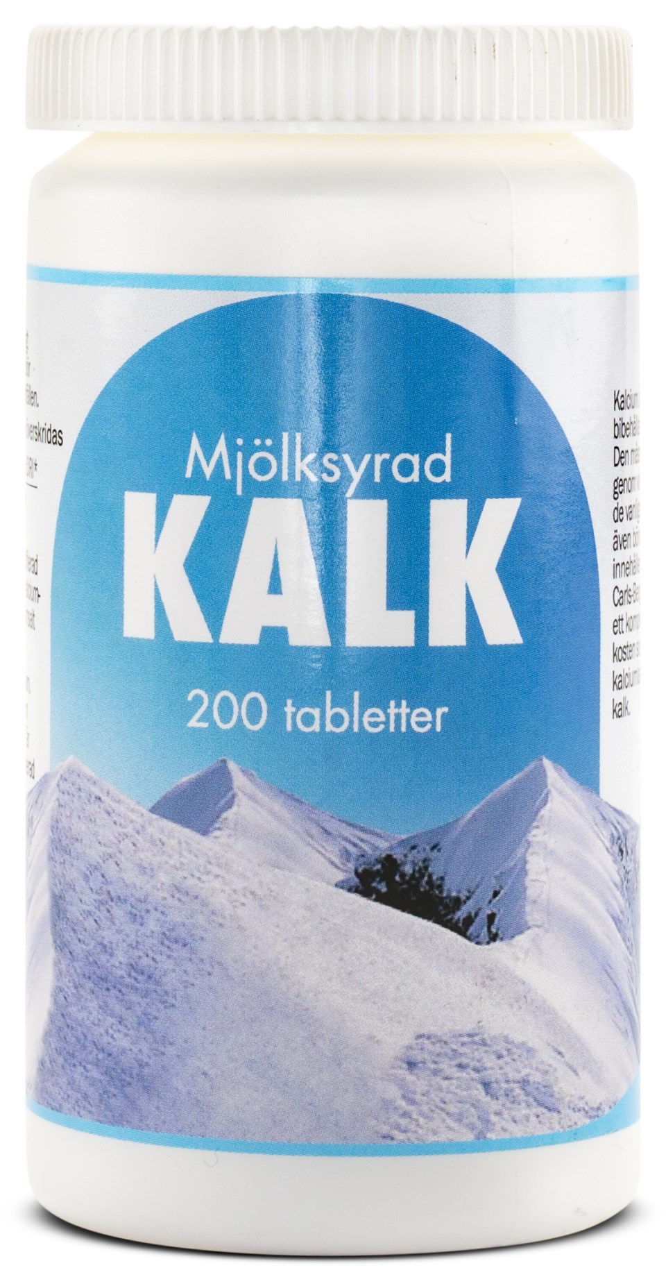 Mjölksyrad Kalk 200 tabletter