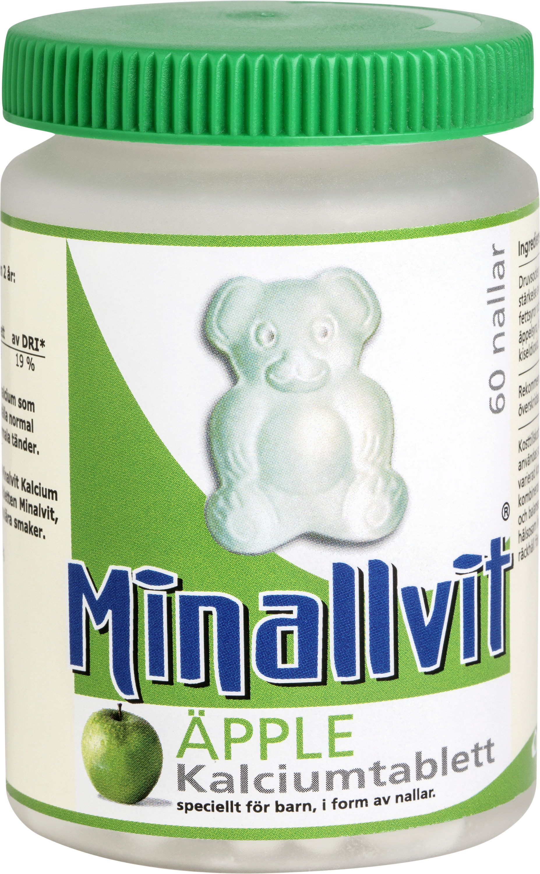 Minallvit Kalcium 60 sugtabletter