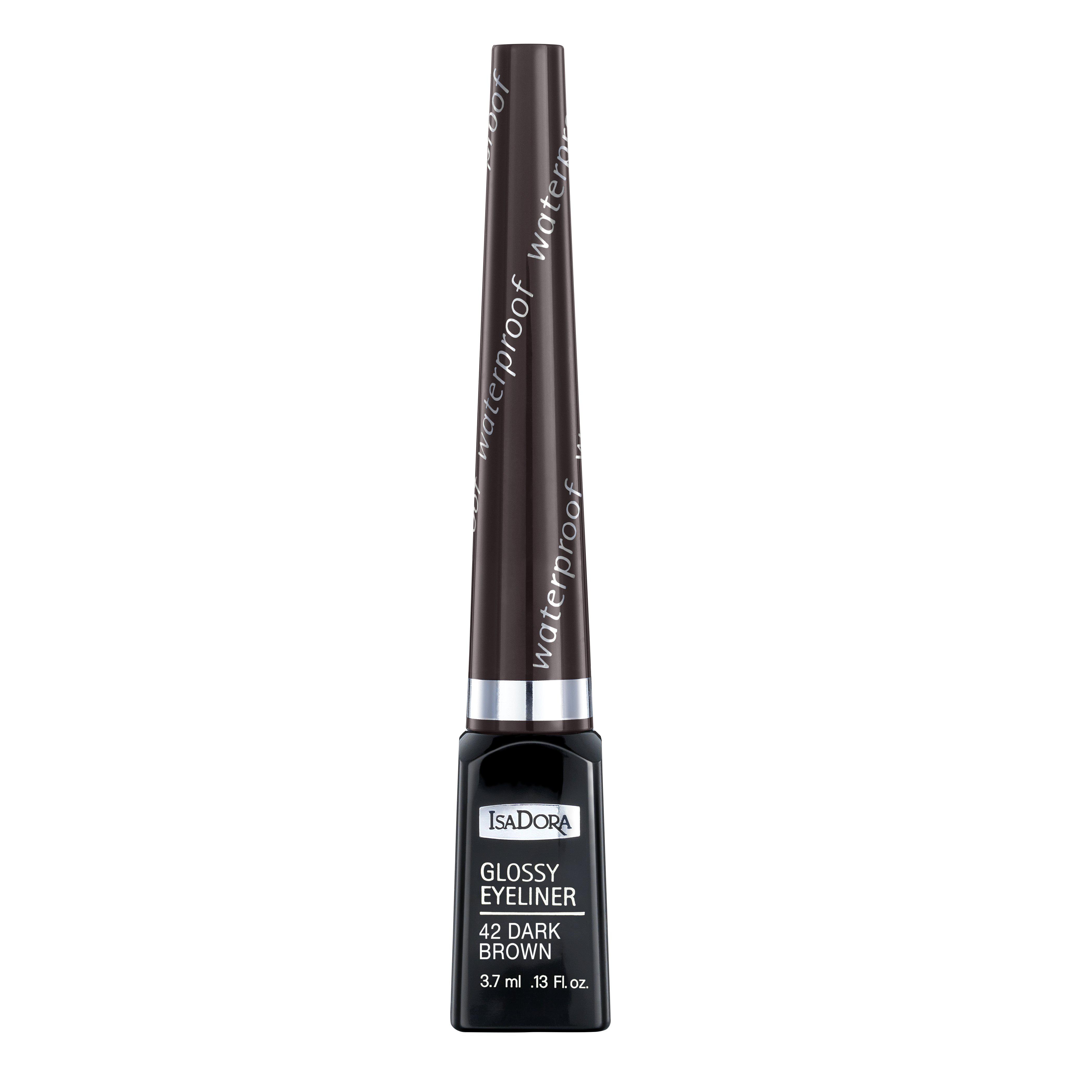 IsaDora Glossy Eyeliner Dark Brown 3,7 ml