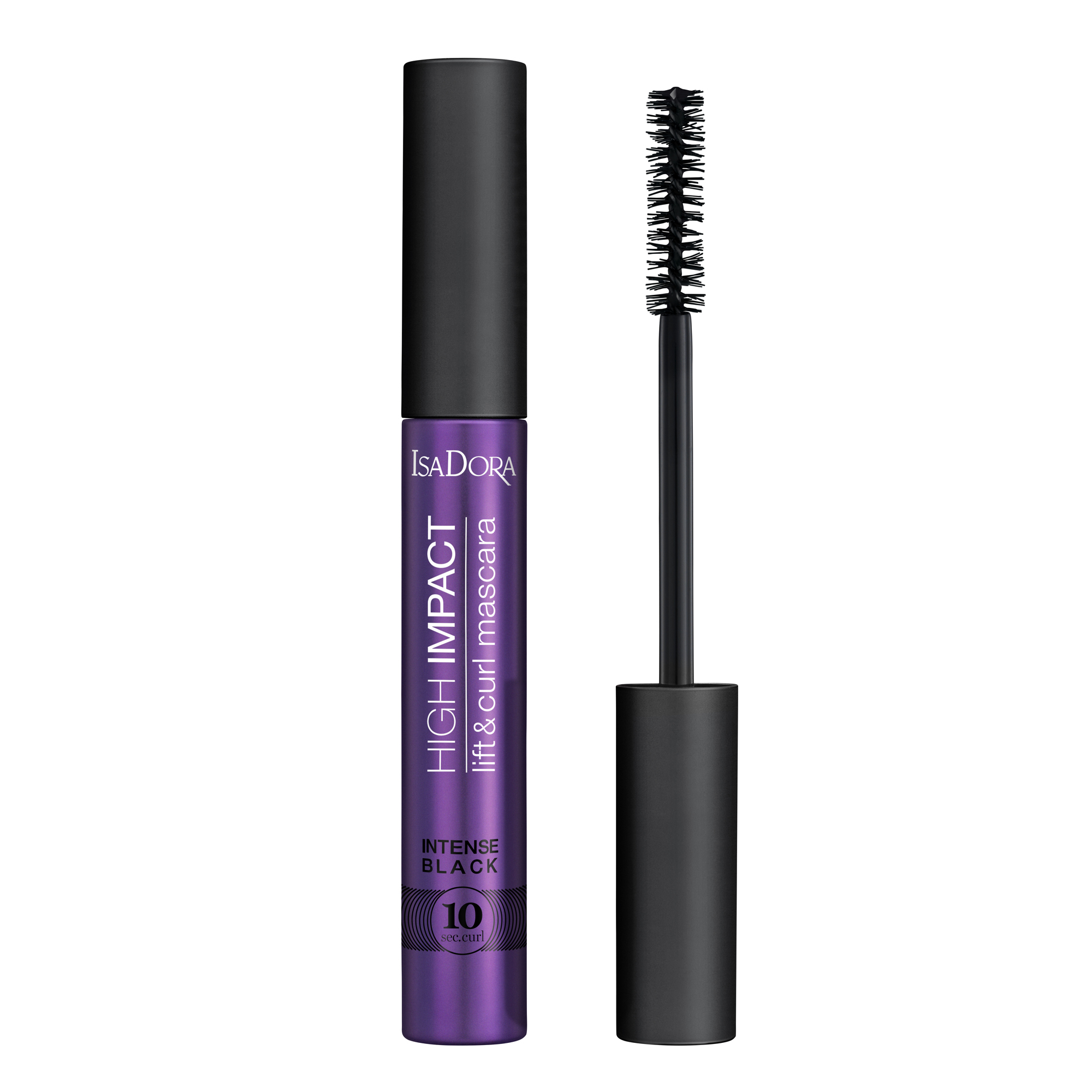 IsaDora 10 Sec High Impact Lift & Curl Mascara 31 Intense Black 9 ml