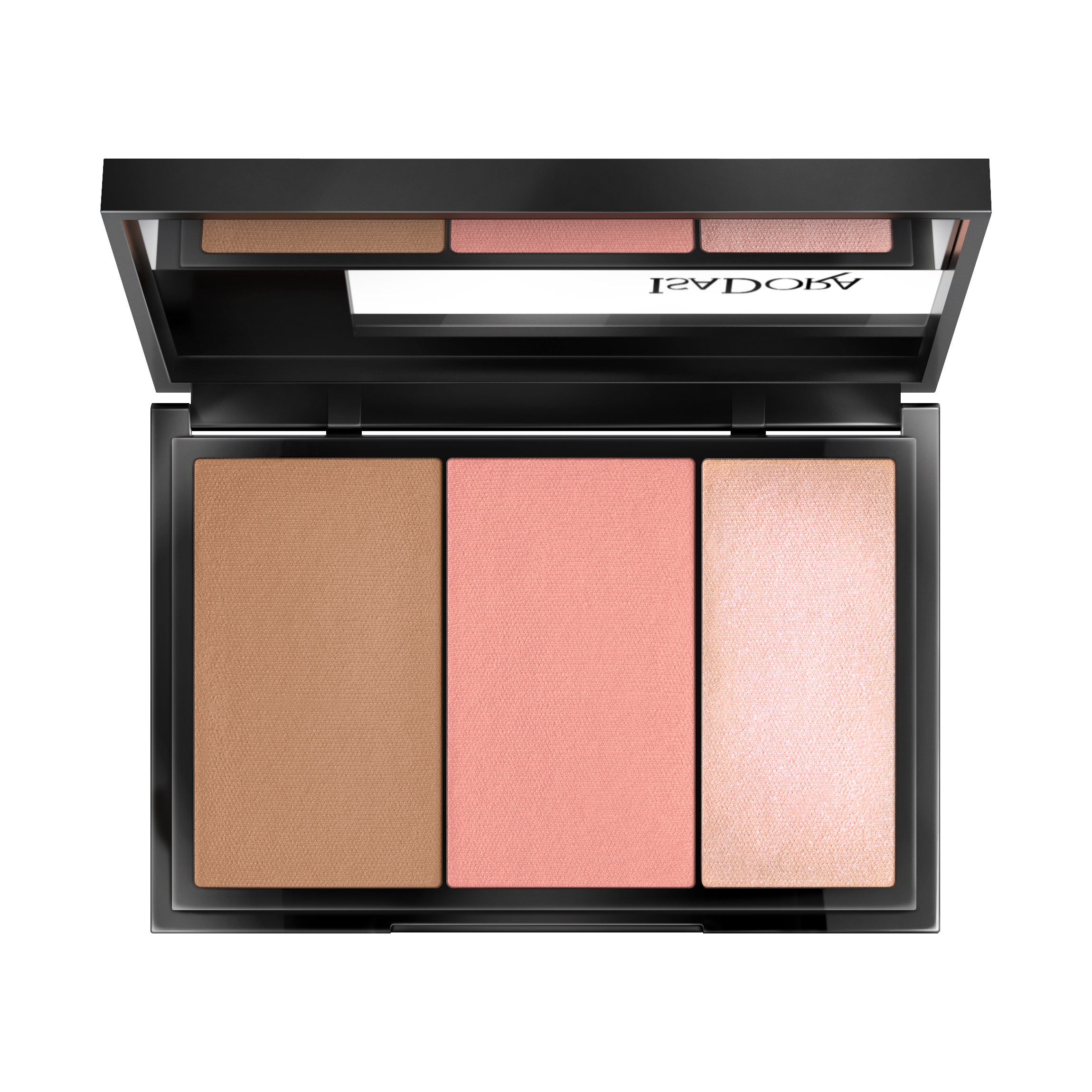 IsaDora Face Sculptor 3-in-1 Palette 62 Cool Pink 12 g