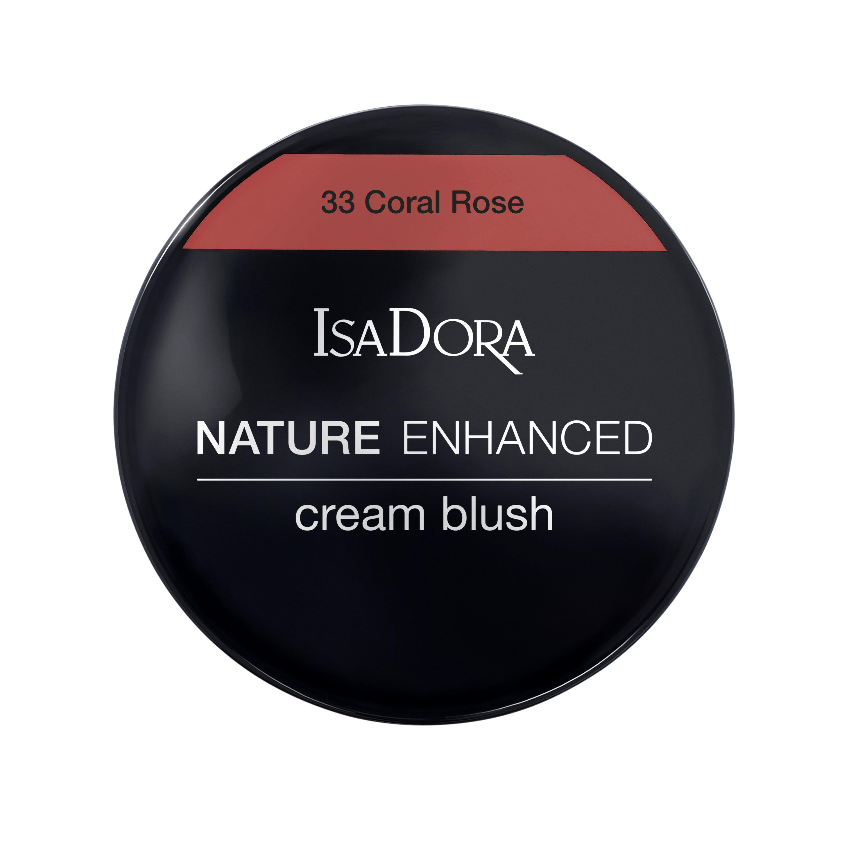 IsaDora Nature Enhanced Cream Blush Coral Rose 3 g