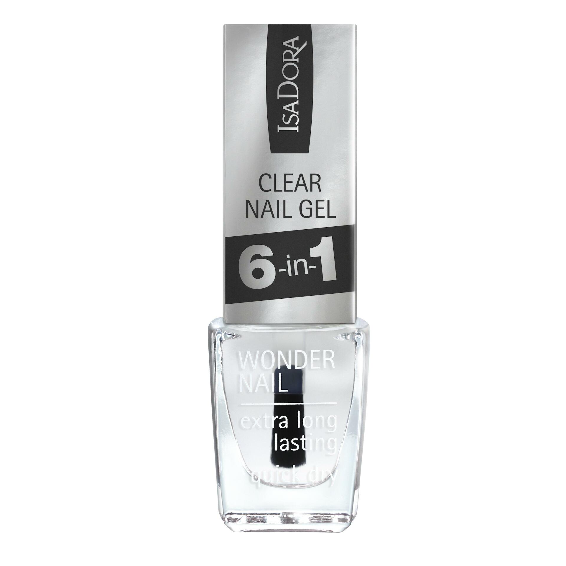 IsaDora Clear Nail Gel 6-In-1