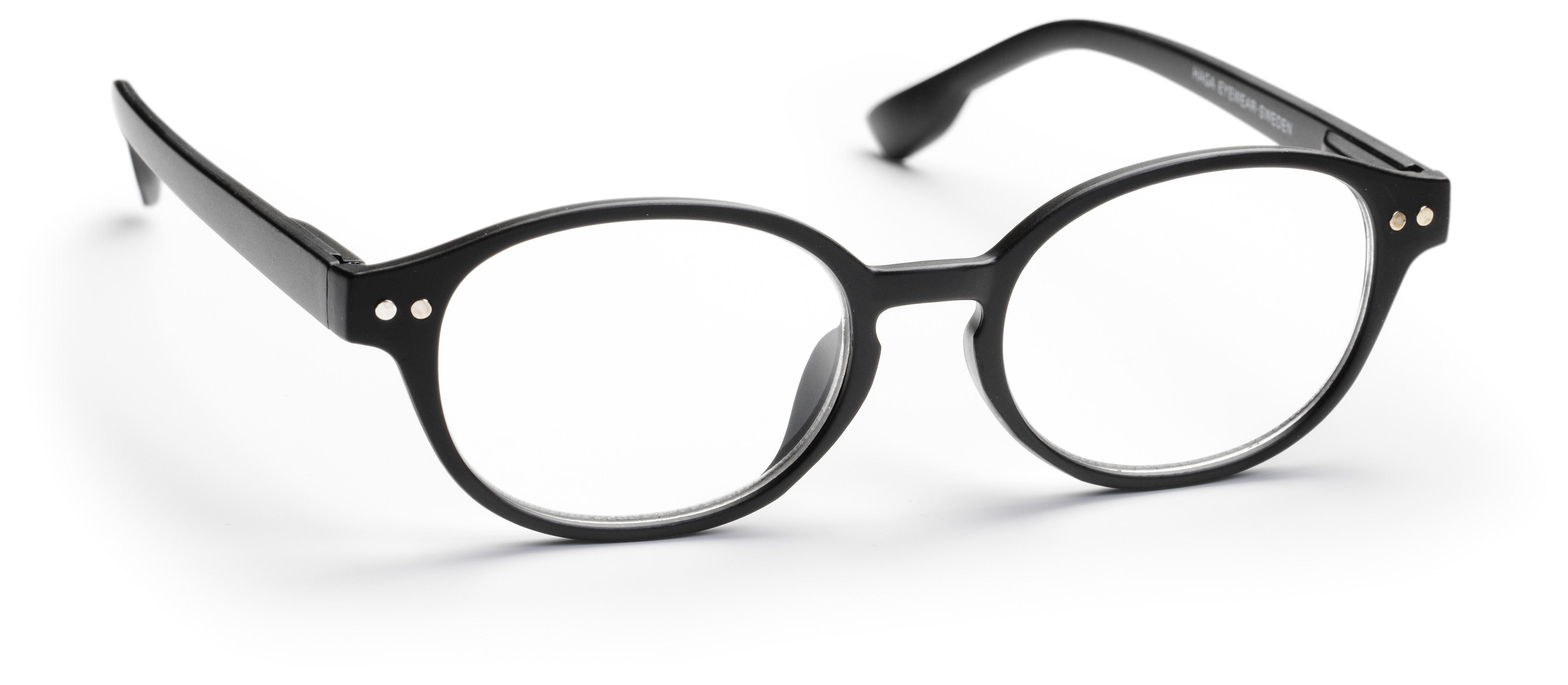 Haga Optik Skara Matt Black +1.0