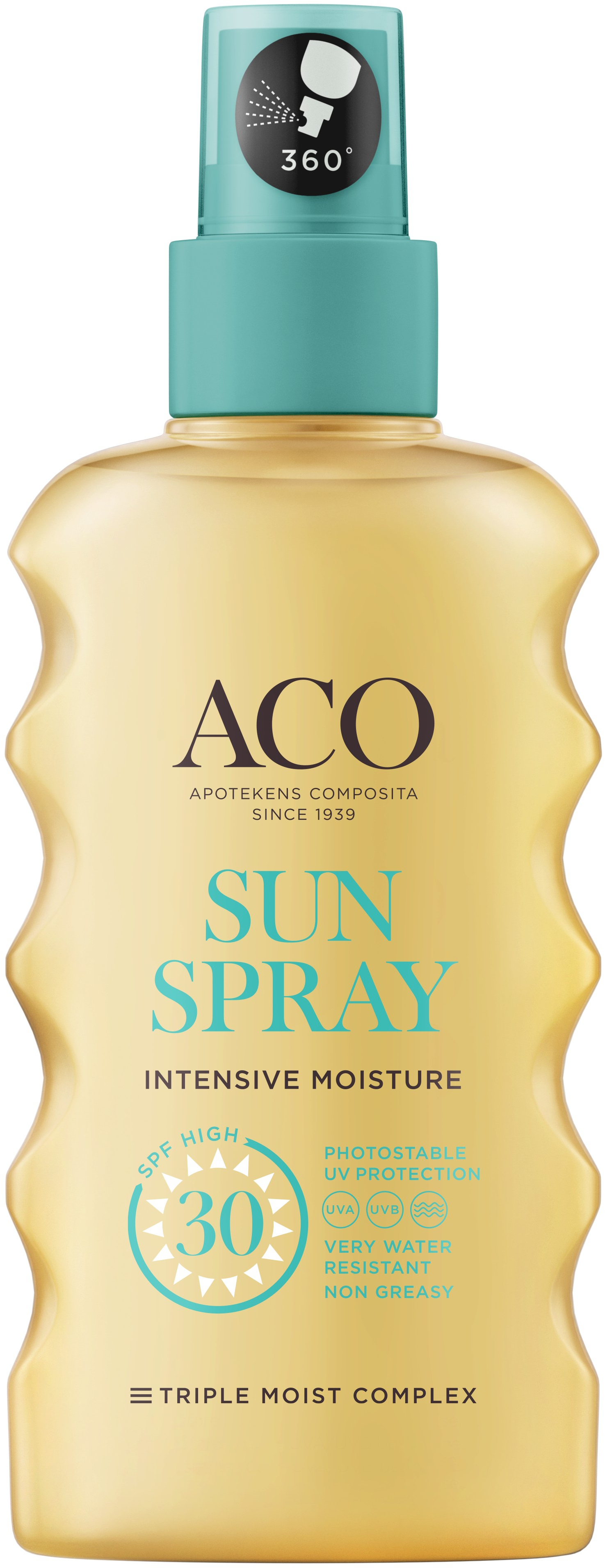 Aco Sun Pump Spray SPF30 Solskydd Kropp 175 ml