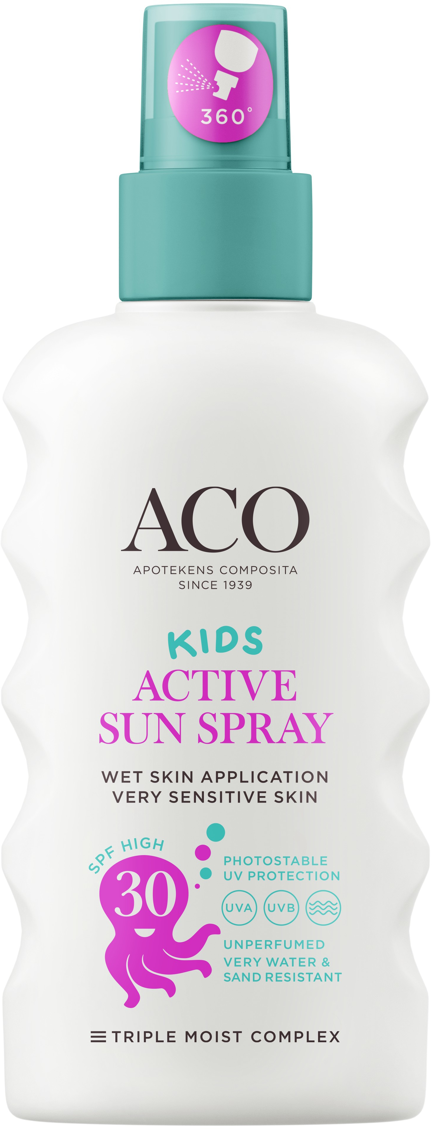 Aco Sun Kids Pump Spray SPF30 Solskydd Barn 175 ml