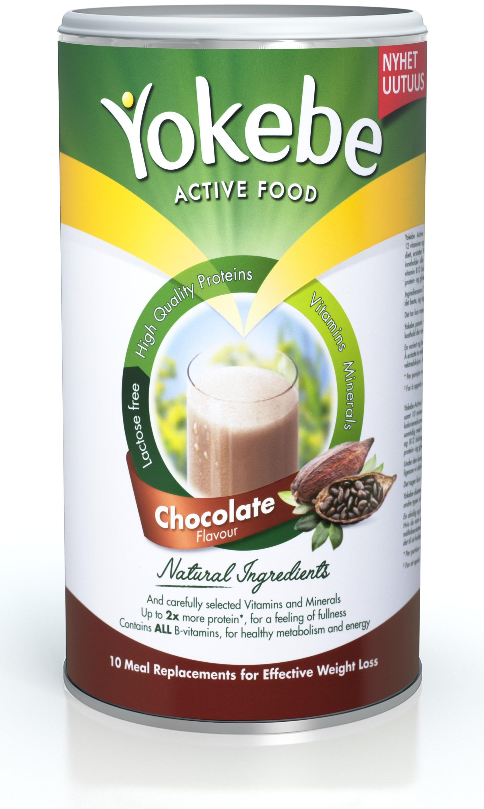 Yokebe Chocolate Måltidsersättning 400 g