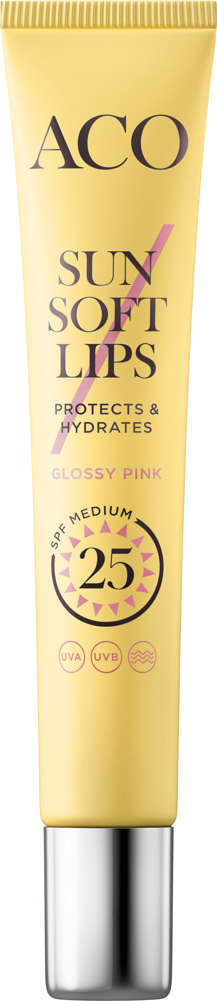 Aco Sun Soft Lips SPF25 Solskydd Läppar 12 ml