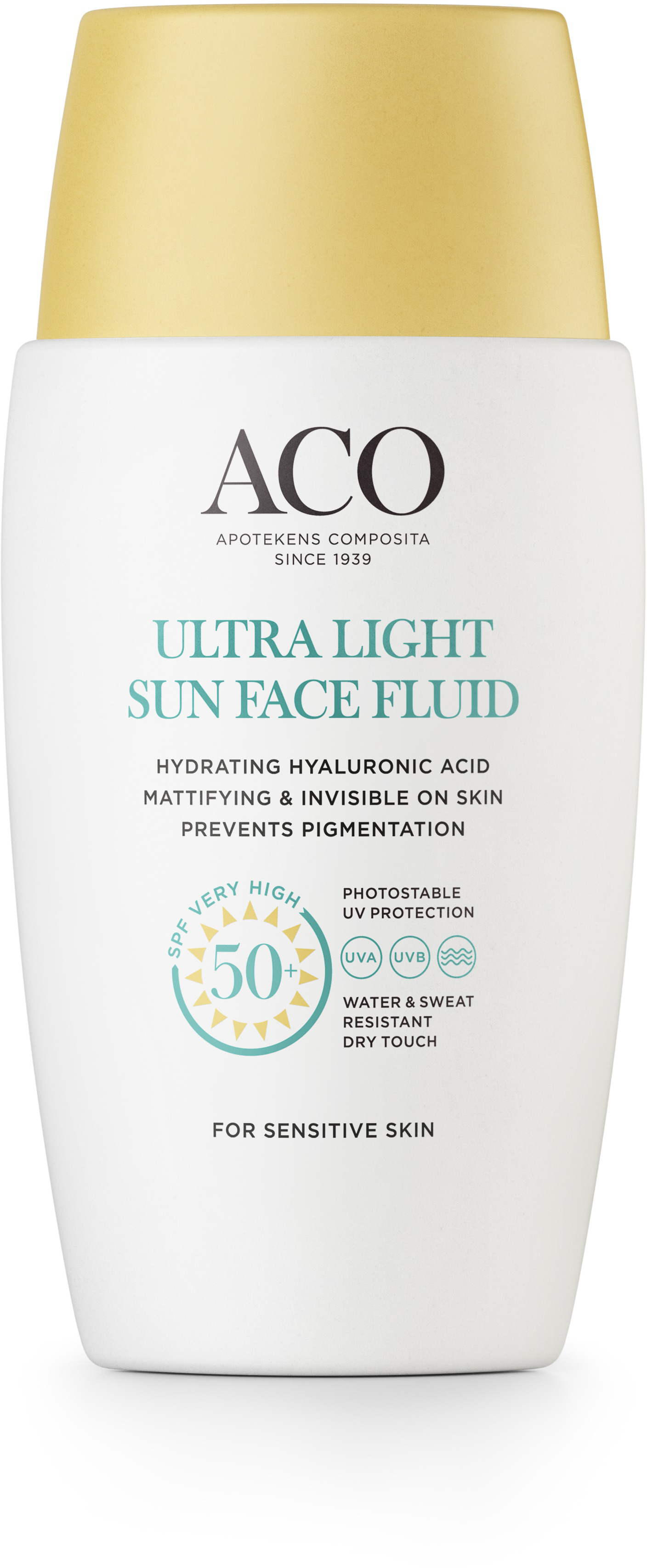 ACO Sun Ultra Light Face Fluid SPF50+ 40 ml