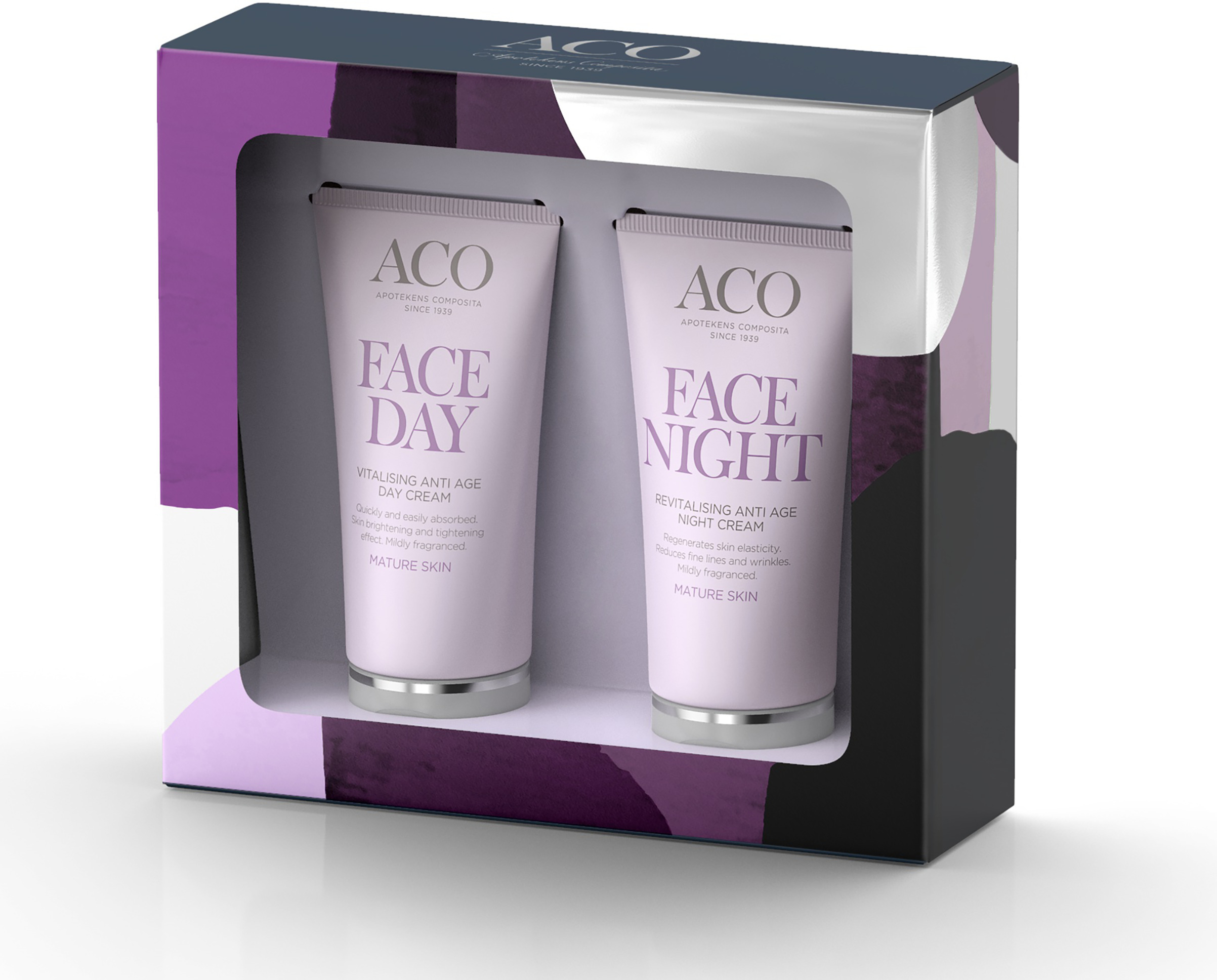 Köp ACO Face Antiage Day & Night Cream Gift Pack 100 ml Apohem