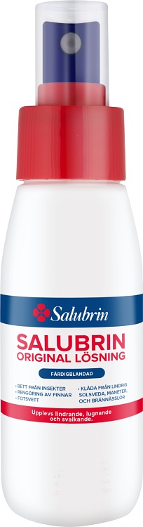 Salubrin Färdigblandad Spray Vid Sveda & Insektsbett 75 ml