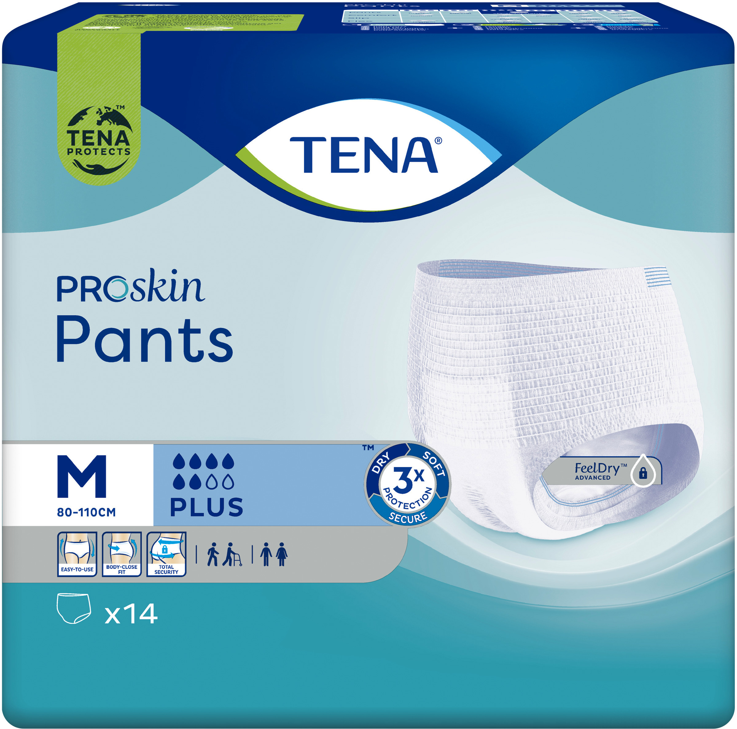 TENA ProSkin Pants Plus Medium 14 st