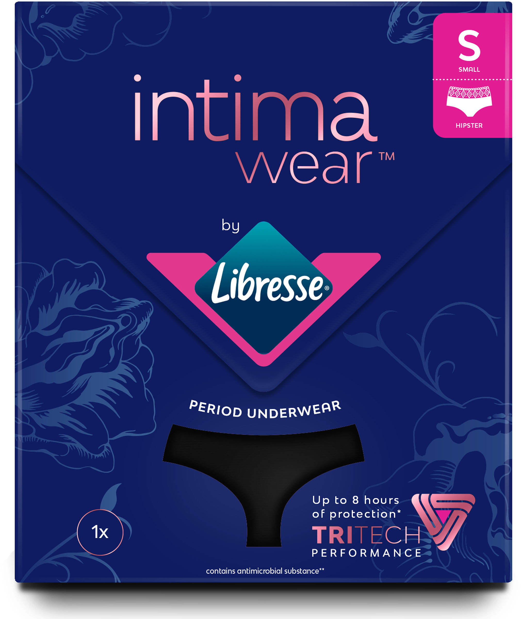 Libresse Intima Wear Hipster Menstrosa Small 1 st