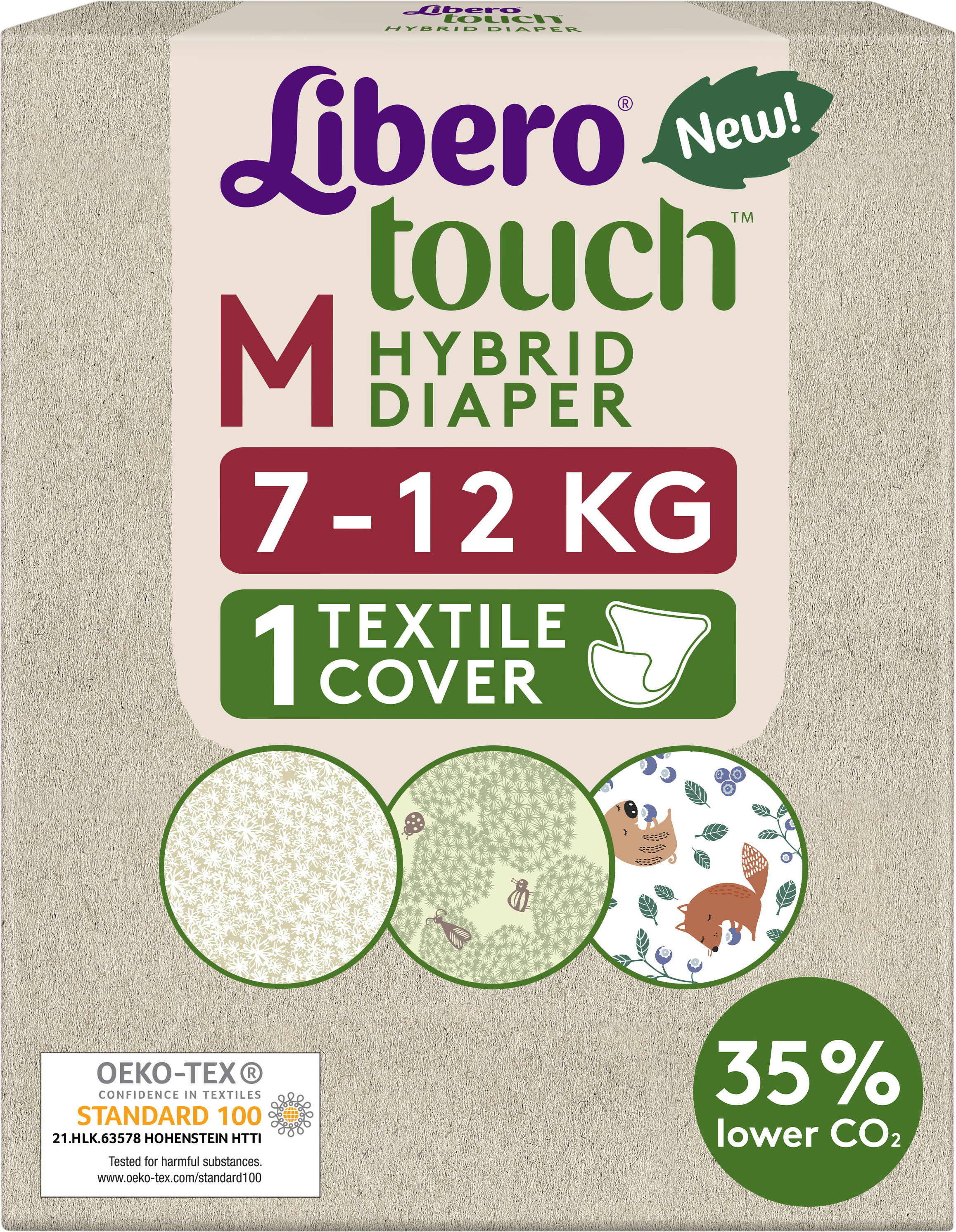 Libero Touch M Hybridblöja (7-12 kg) 1 st