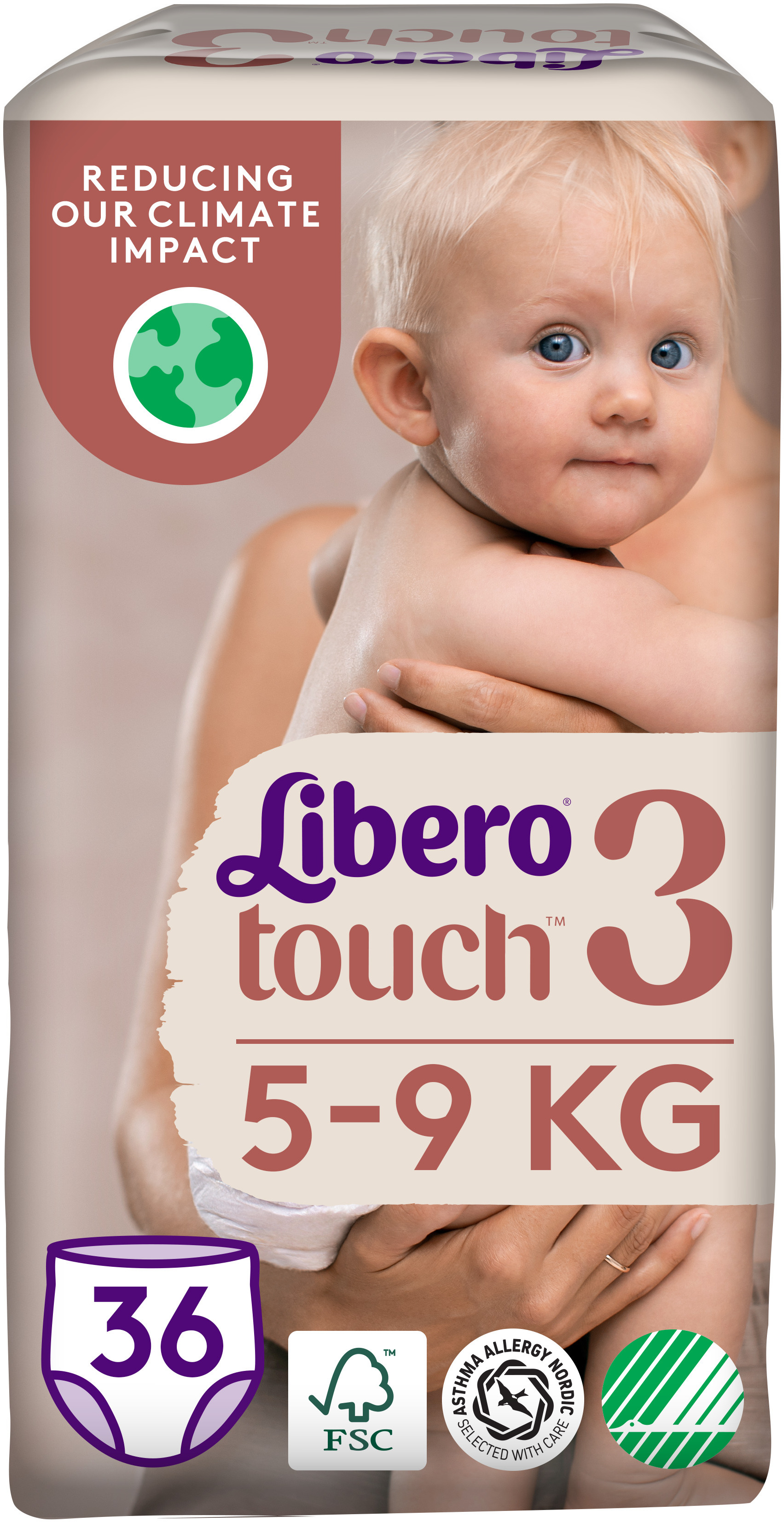 Libero Touch 3 Byxblöjor ( 5-9 kg) 36 st