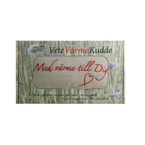 Wellnes Vetekudde Med Värme till Dig Naturfärgad 1 st