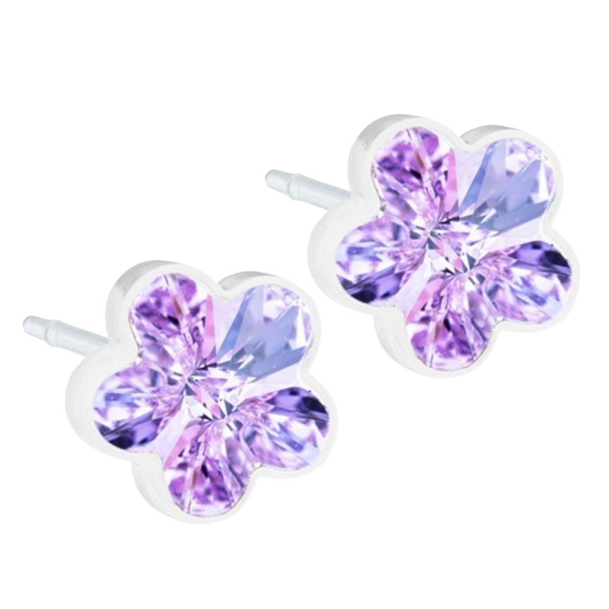 Blomdahl Flower 6 mm Violet